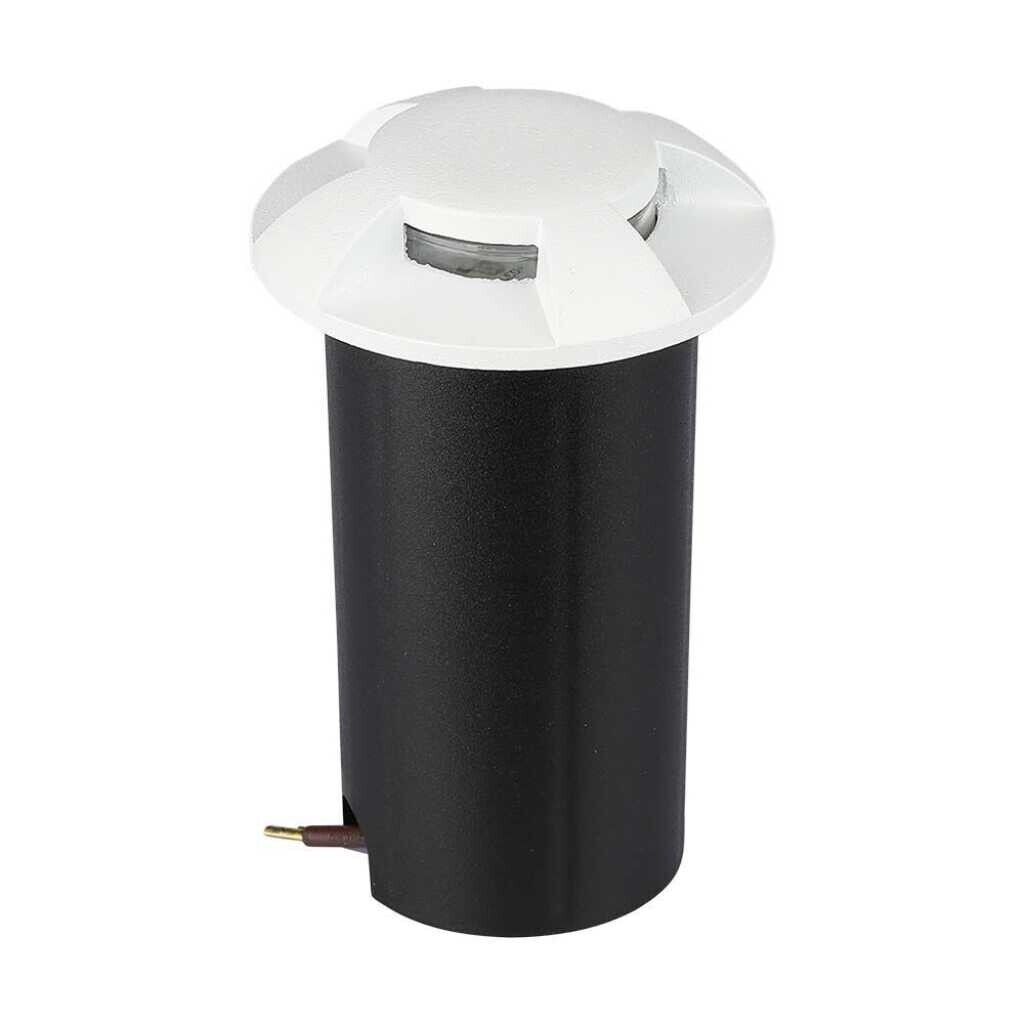 V-TAC VT-1171 Faretto calpestabile segnapasso led 1W interrato 4 fasci bianco ca