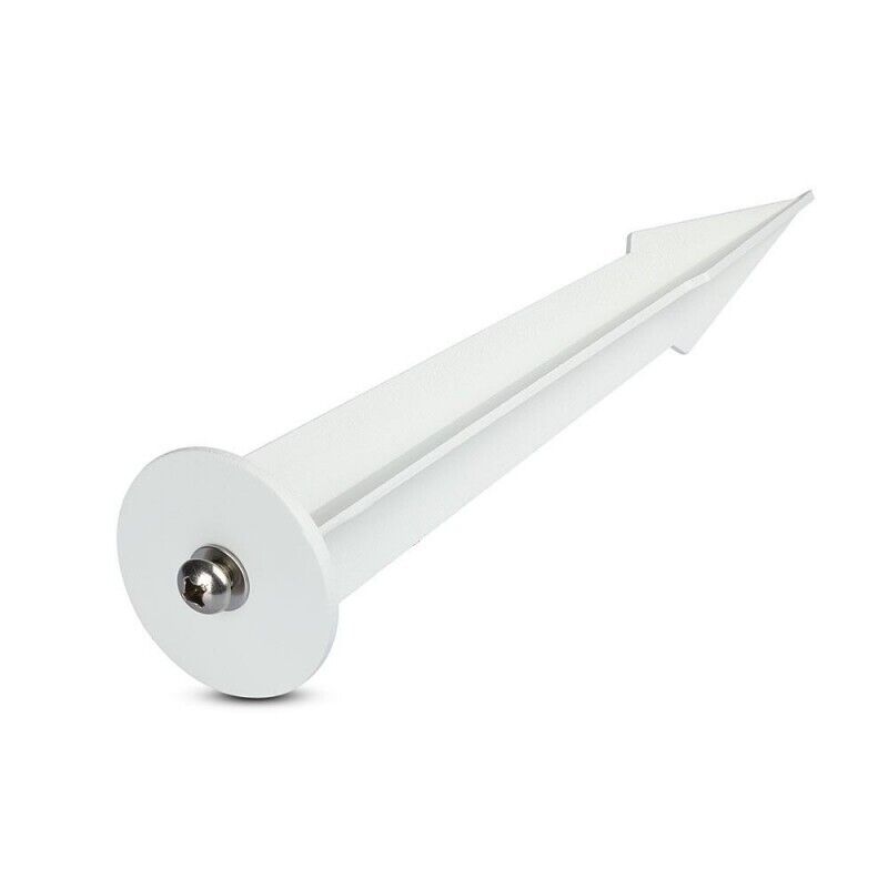 1 pz Floodlight Spike White D60 H265