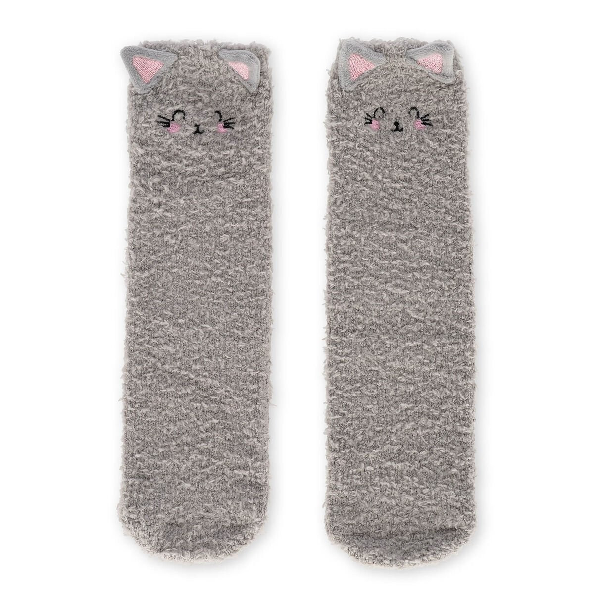 CALZINI antiscivolo CALZE animali GATTO bambini LEGAMI kids IT'S A MATCH kitty