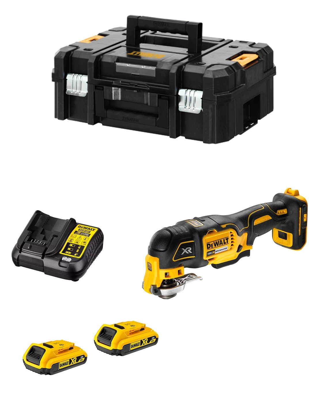 Dewalt utensile multifunzione  dcs355d2t (2 x 2,0.. 5035048441015