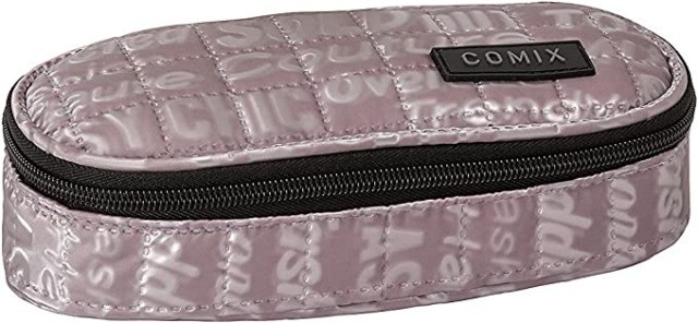 FRANCO PANINI ASTUCCIO OVALE COMIX QUILTED ROSA