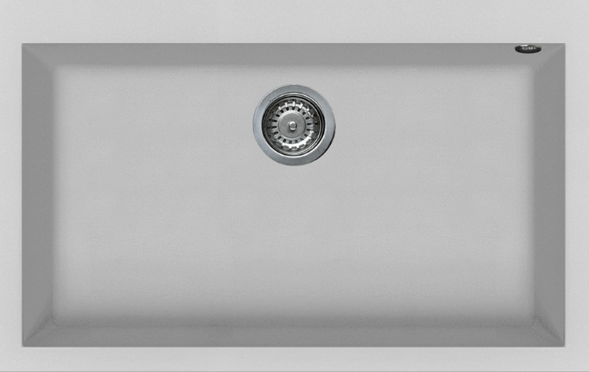 Lavello Elleci Incasso Cucina Quadra 1 Vasca LMQ13079NA 79x50 Aluminium