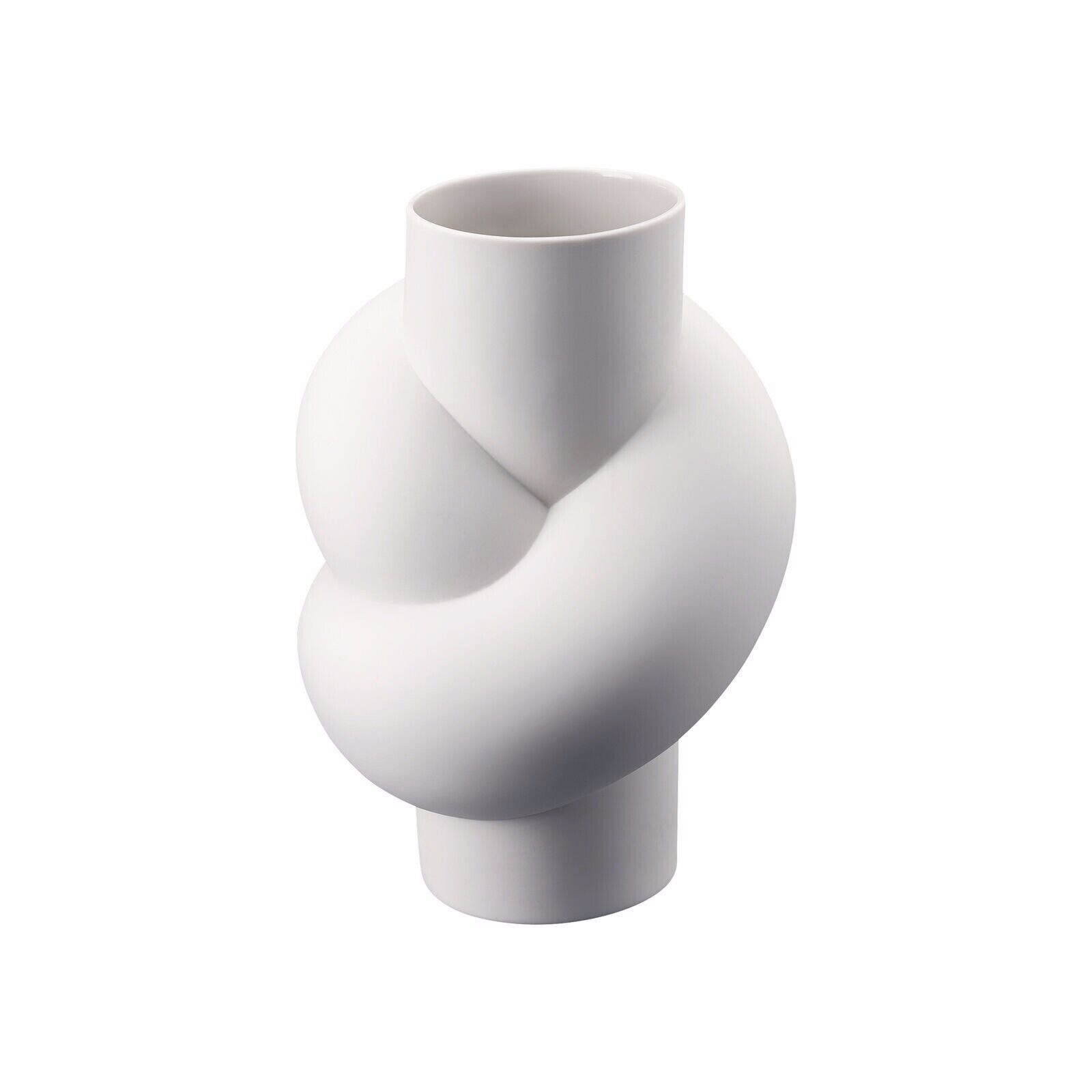 Rosenthal studio-line - Vaso Nodo Bianco 25cm Porcellana Rosenthal Martin Hirth