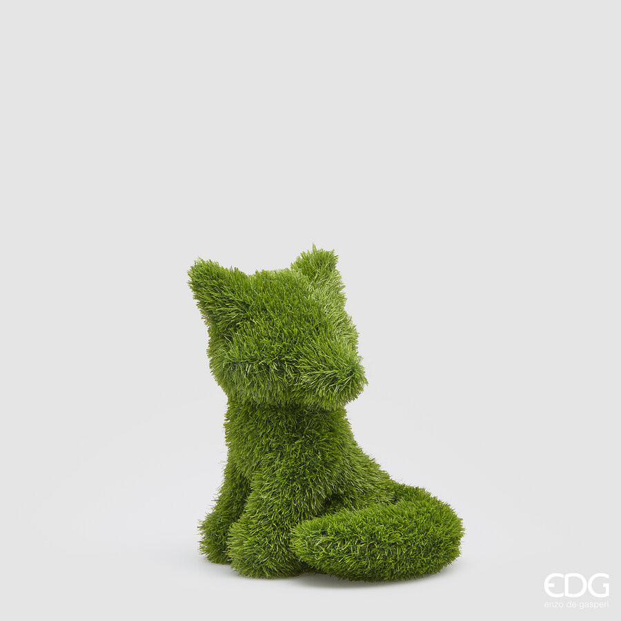 EDG Enzo De Gasperi EDG Enzo De Gasperi Decoro Erba Volpe H 35 Cm Green