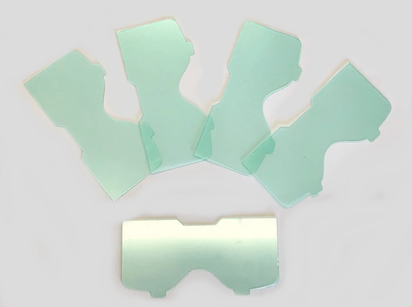 Vetro protezione interna schermo saldatura Weldcap Sacit Optrel conf.5 pz