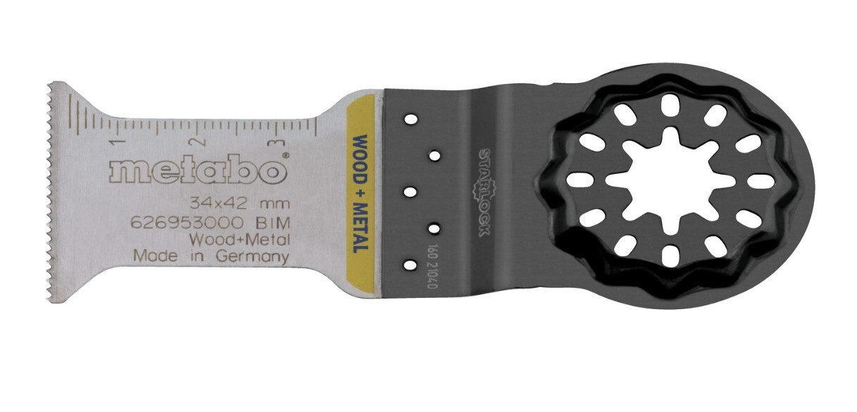 METABO LAME STARLOCK PER ATTREZZO MULTIFUNZIONE LAMA AD IMMERSIONE LEGNO/METALLO
