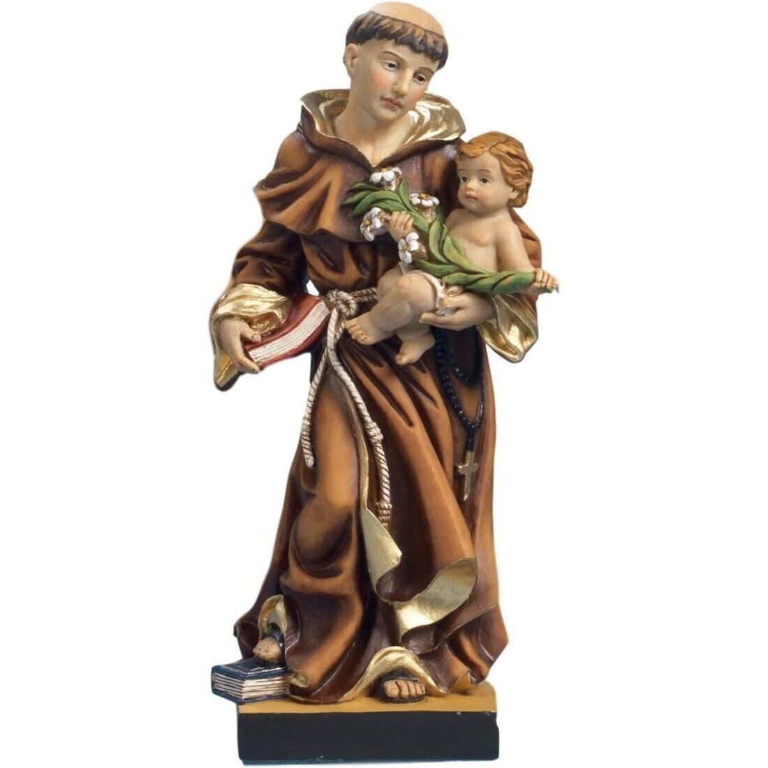 Statua in resina sant'antonio 14 cm articoli religiosi  PAB-PB9622-1