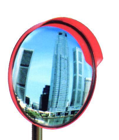 SPECCHIO PARABOLICO CON VISIERA INFRANGIBILE DIAMETRO 70 CM