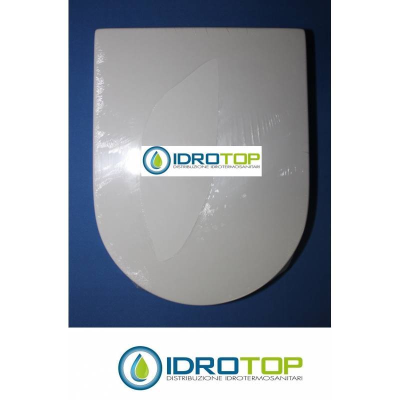 Copriwater Globo OPEN SPACE SOSPESO BIANCO Cerniera Rallentata Soft Close