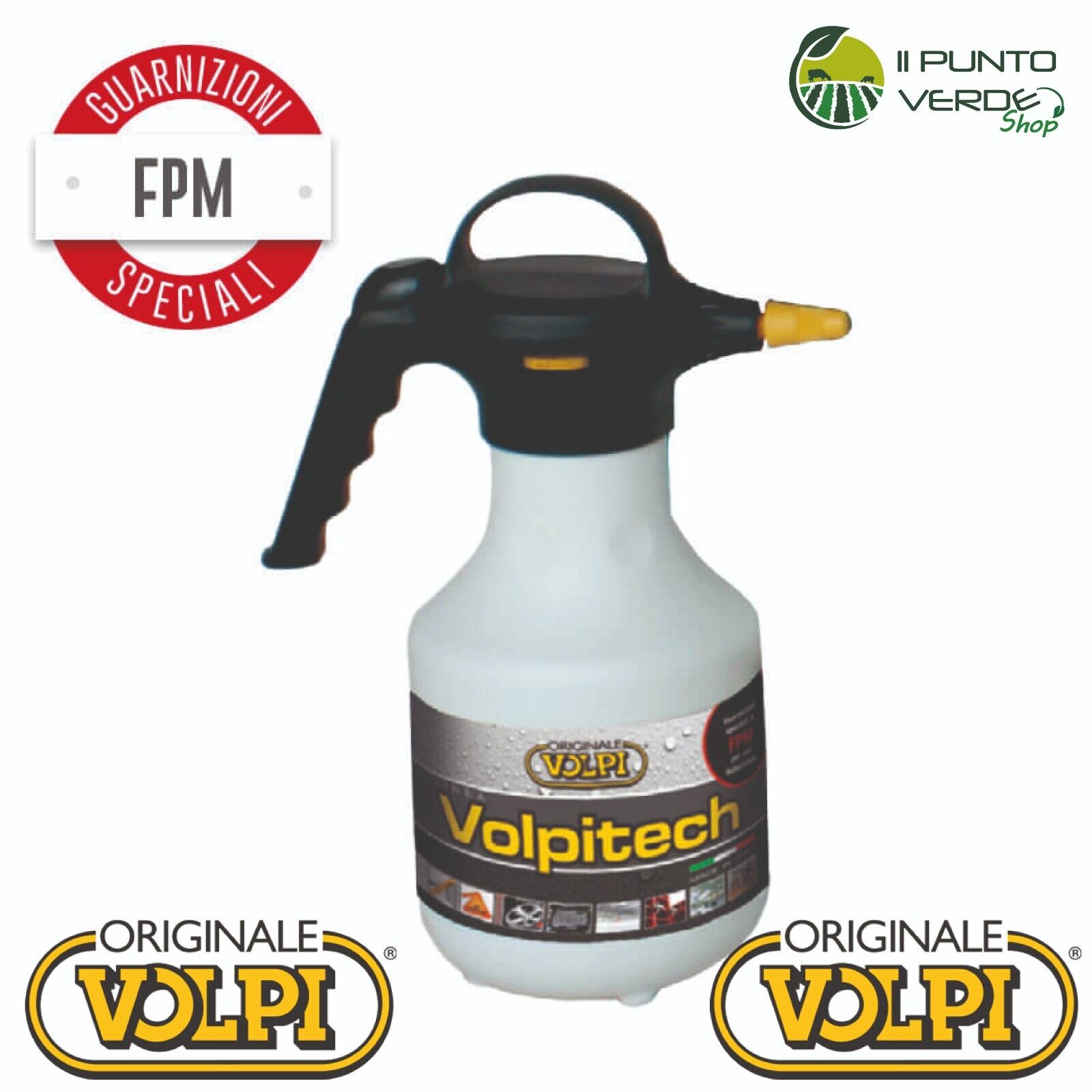 POMPA A PRESSIONE NEBULIZZATORE 2 LT VOLPITECH 2 VT2 Guarnizioni in FPM +PROMO+