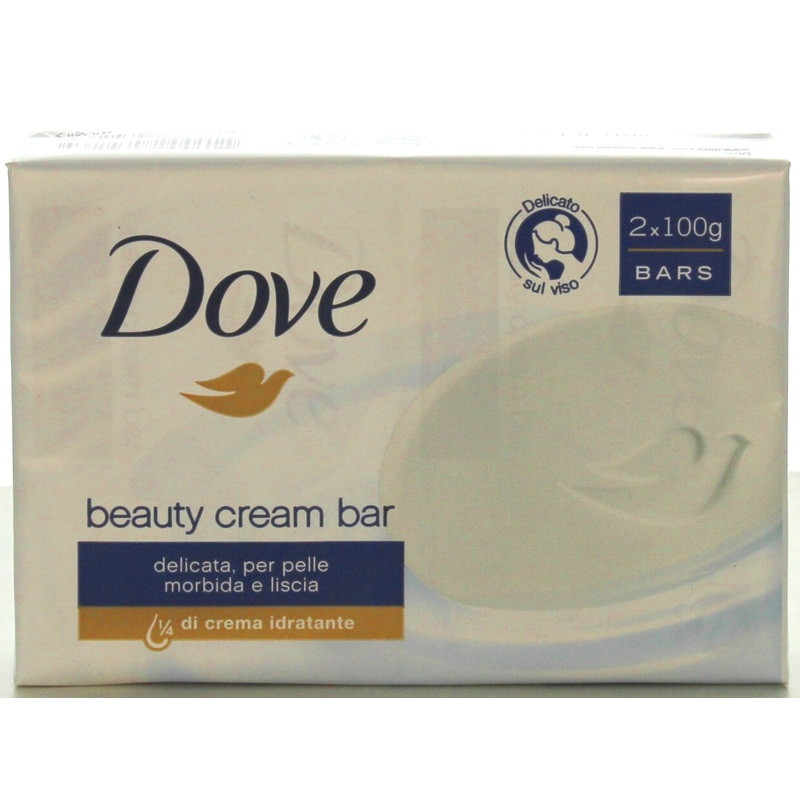 40527 DOVE SAPONETTA CREAM 100 GRAMMI 2 PEZZI