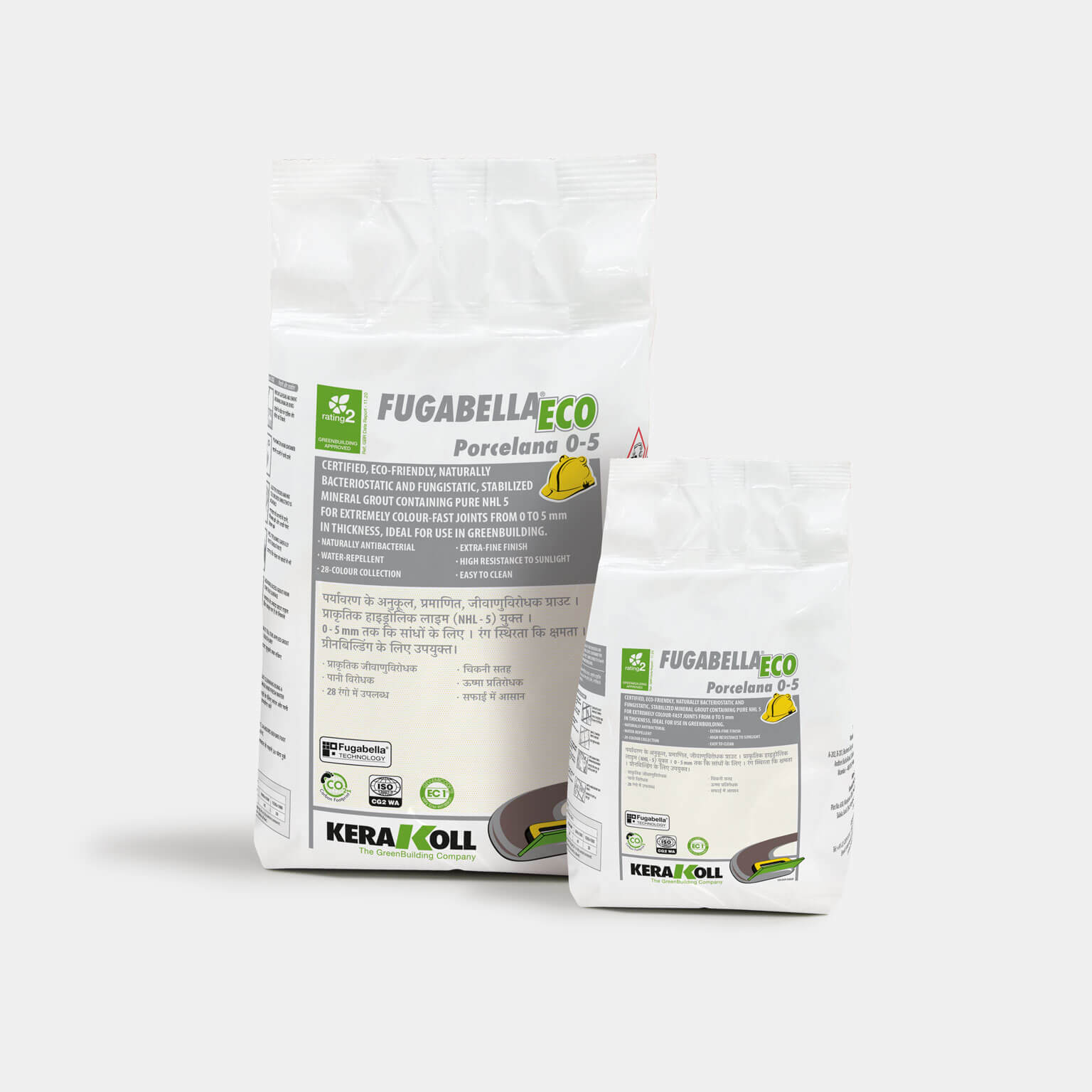 Fugabella eco porcelana 0-5 new grigio perla (06) kg 5 stucco minerale