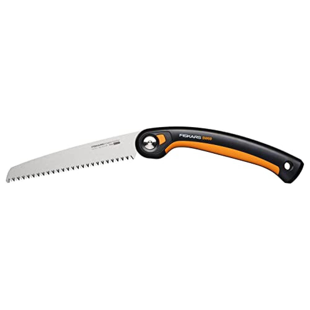 Fiskars Seghetto a Serramanico Plus, Per Rami e Tronchi Spessi, 3 Posizioni di T