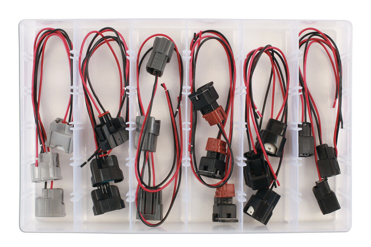 Connect Kit Di Connettori Injector Assortiti Per Veicoli Giapponesi 18Pc 37551