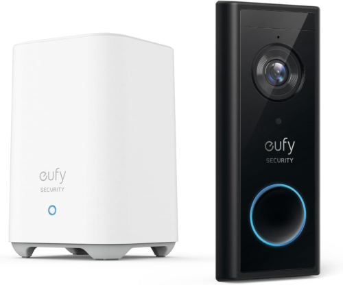 eufy Security Video Doorbell S220, videocitofono wireless con batteria con...