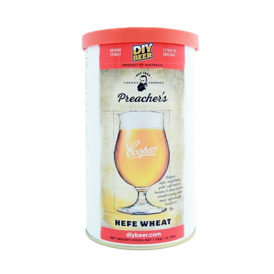 Malto Coopers birra "Hefe Wheat" barattolo da kg 1,7