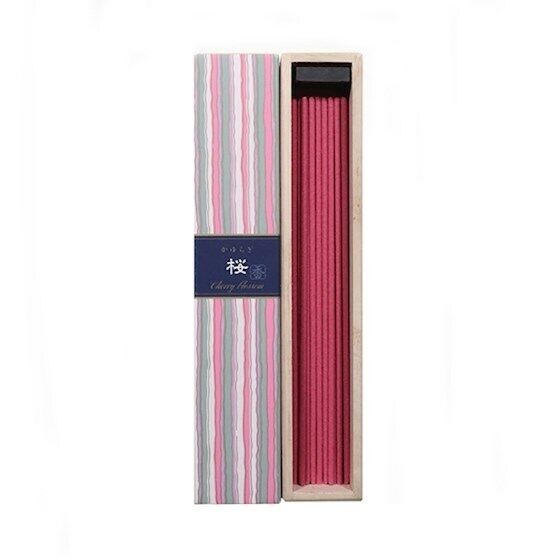 Incenso Kayuragi CILIEGIA 40 Bastoncini Nippon Kodo Profumazione Ambiente Yoga