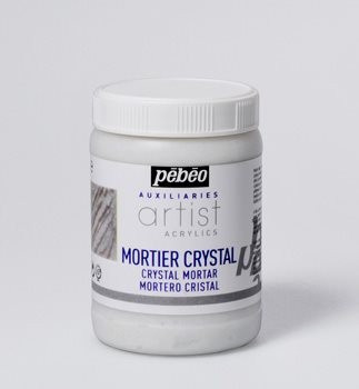 Malta Mortier Cristallo Artist Acrylics Barattolo 250 Ml   | Pebeo