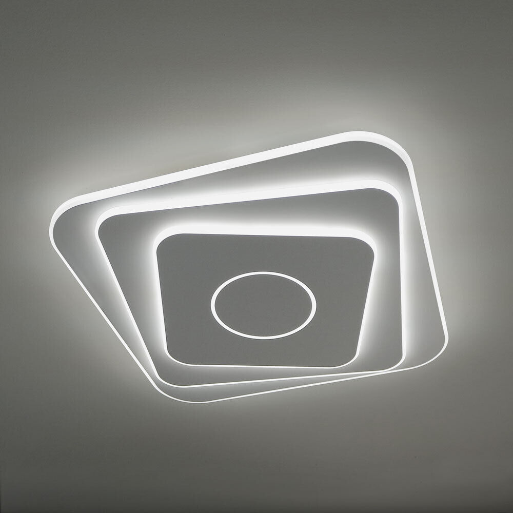 SQUARE - PLAFONIERA DA SOFFITTO 38W 3000/4000K VIVIDA LUMINASCENTE