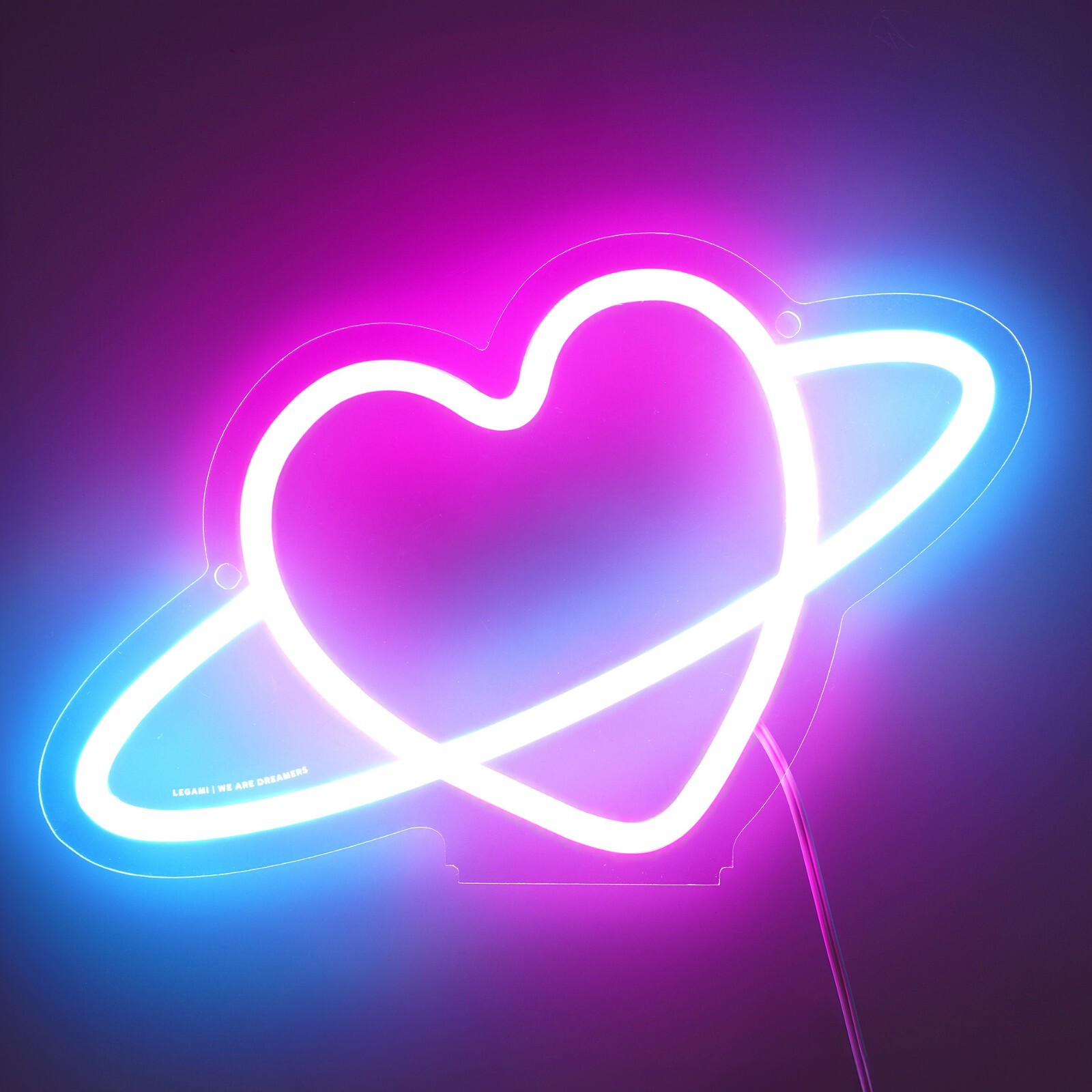 Lampada Neon Led It's A Sign Cuore Legami - Varzi dal 1956