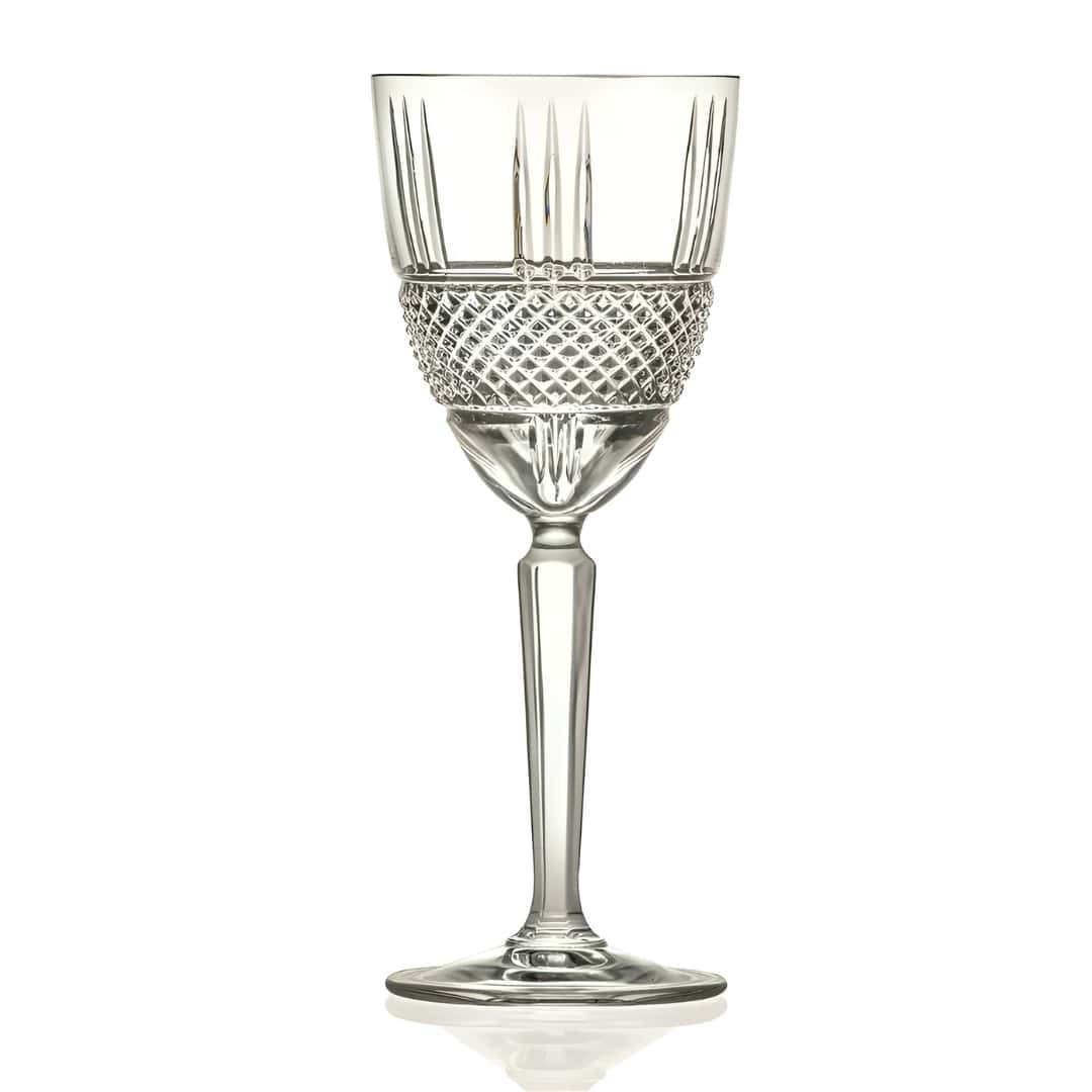 Set 6 Calici Cocktail Acqua BRILLANTE 2 da 29 cl Eco Cristallo RCR Ristorante