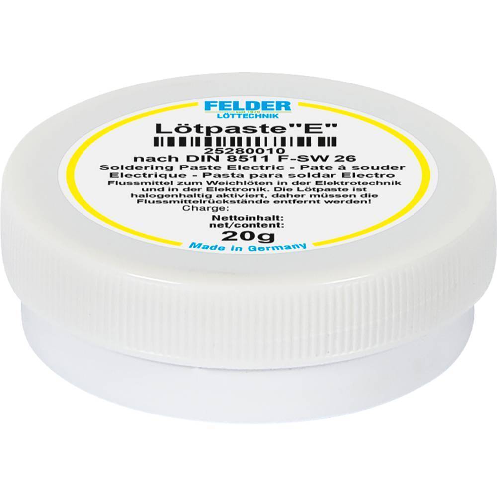 Felder ISO-Flux E Pasta saldante Contenuto 20 g