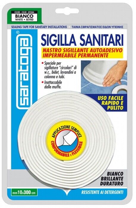 Nastro sigilla sanitari autoadesivo