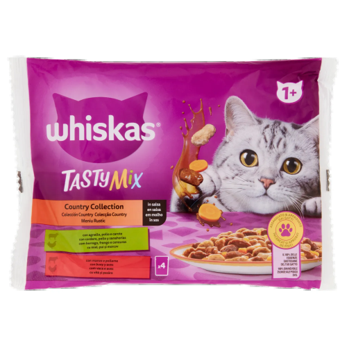 Whiskas Tasty Mix Country 4x85gr