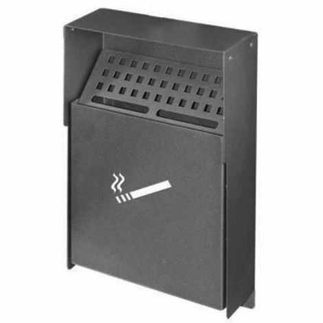 810.b - POSACENERE DA ESTERNO ANTRACITE  CM 24X8X34H -- A MURO