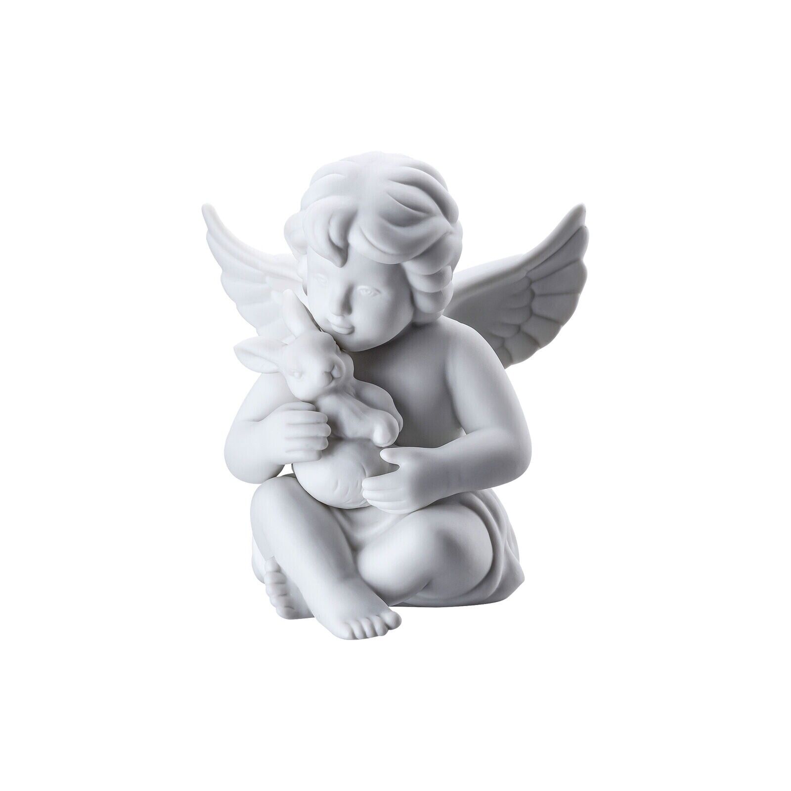 Rosenthal - Angelo con Coniglio Medio 10,10cm Porcellana Rosenthal - Scultura