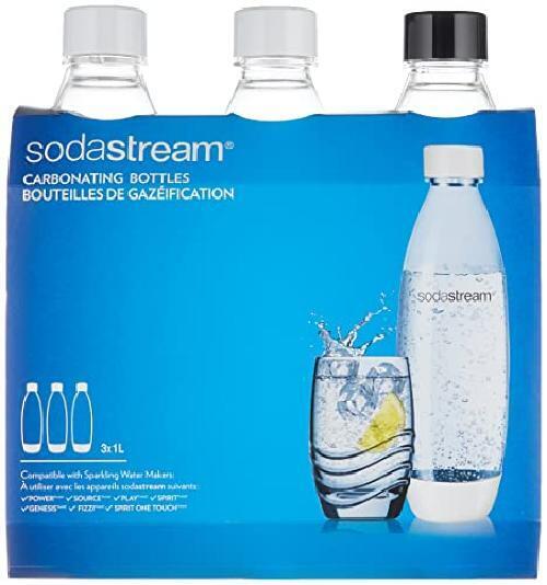 Sodastream Bottiglie Fuse per Gasatore Source, Play, Power, Spirit, Fizzi e Gene