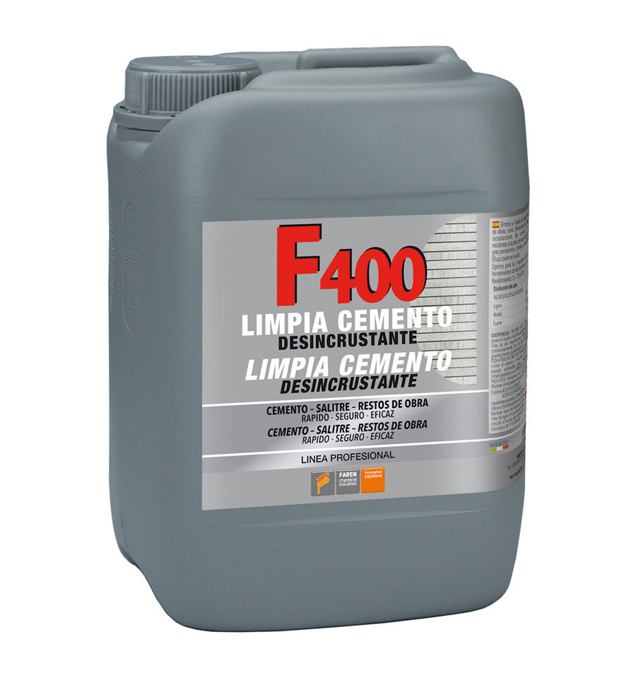 44677 FAREN DISINCROSTANTE ACIDO FORTE PER CEMENTO F400 LT. 5