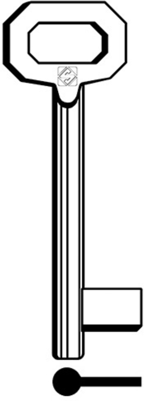 CHIAVI SILCA PATENT 5012 PASSEPARTOUT LUNGA  PZ 5,0