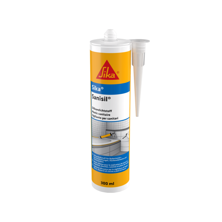 Silicone Sanisil bianco cartuccia 300 ml