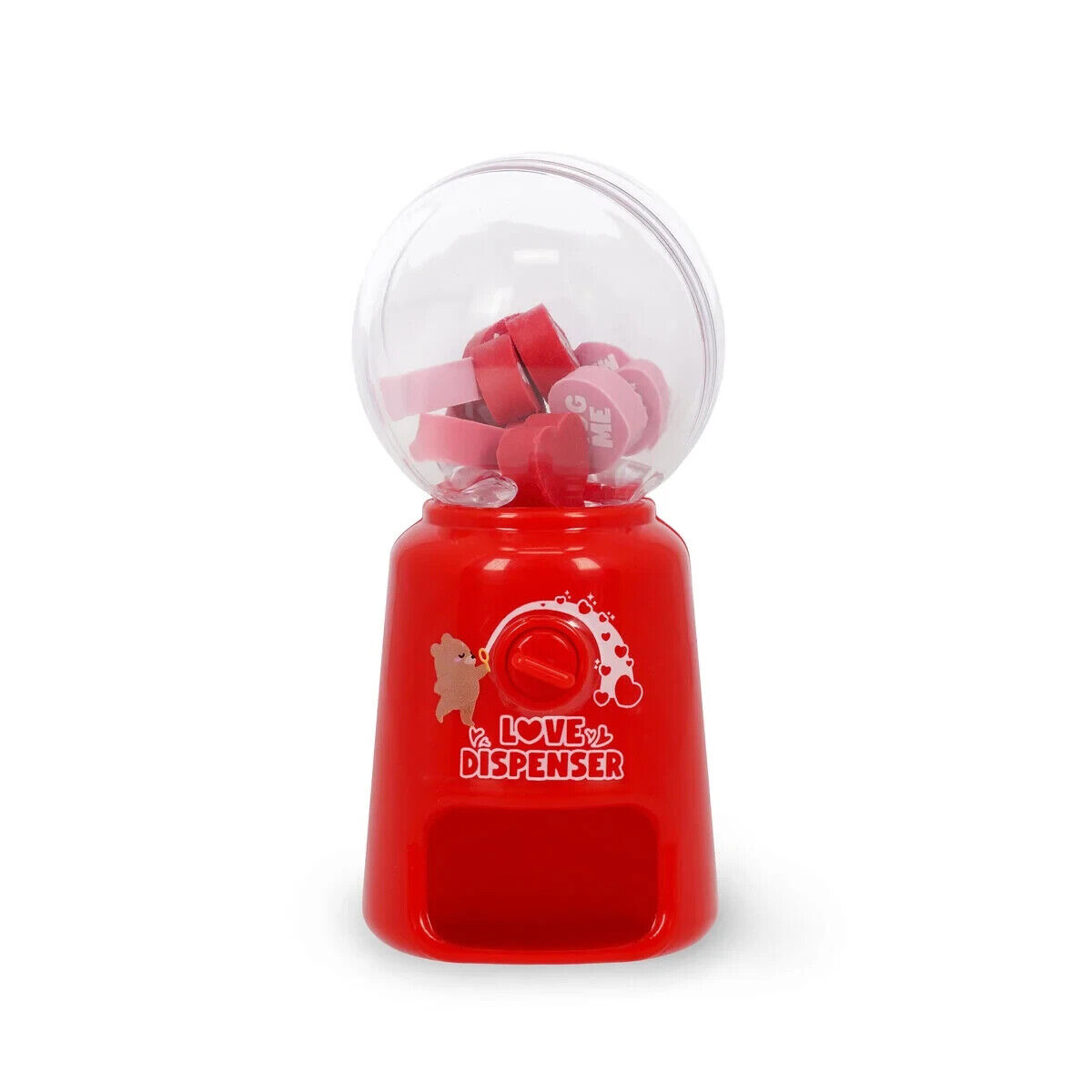 Legami - Mini Distributore Gomme per Cancellare - Love Dispenser