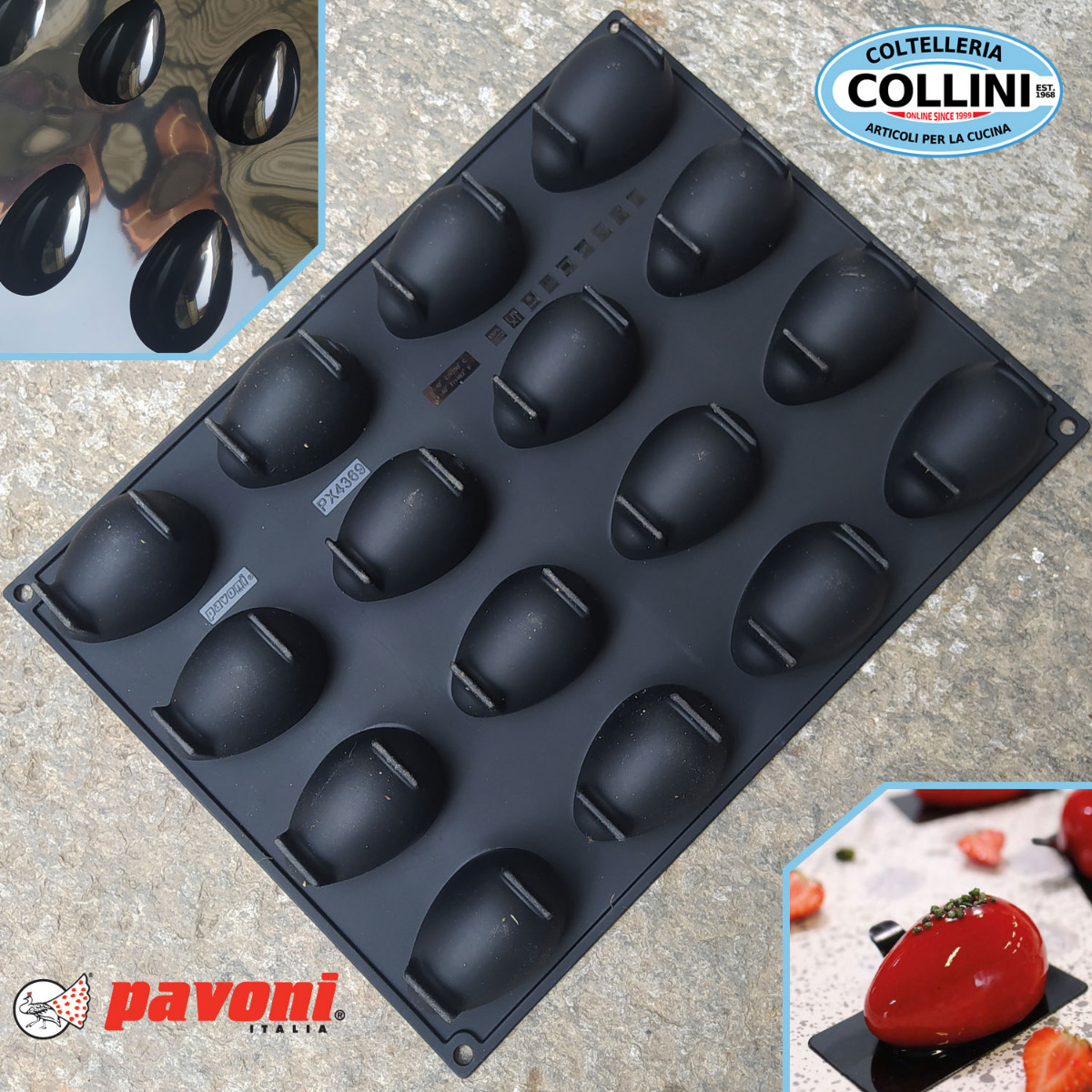 Pavoni - Pavoflex Quenelle Grandi - PX4369