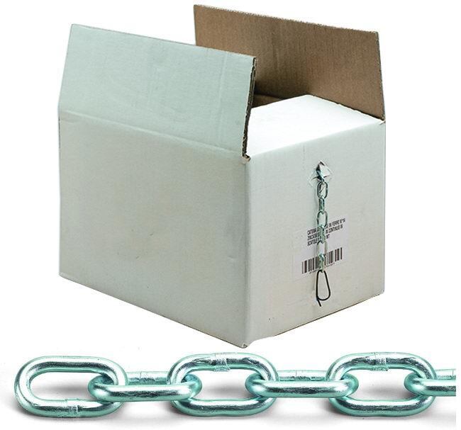 CATENA GENOVESE COMMERCIALE ZINCATA CARTONBOX METRI 50 4,5 MM /20