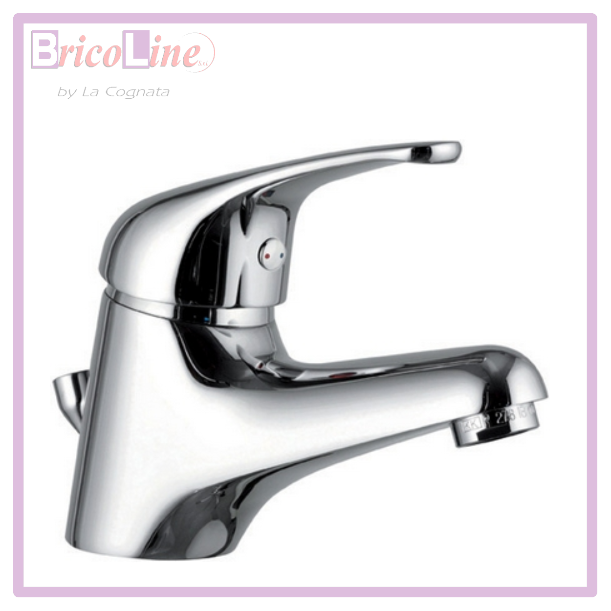 MISCELATORE MONOCOMANDO LAVABO LINEA ASTRO 2 CROMO RUBINETTERIE MARIANI