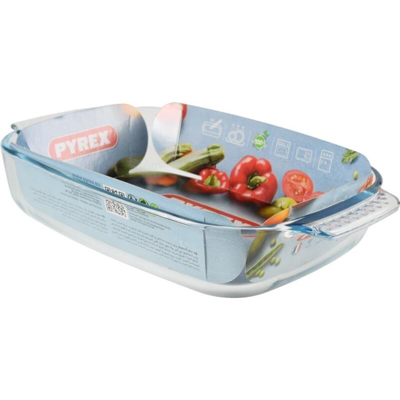 PYREX TEGAME RETTANGOLARE 34 X 22 CM