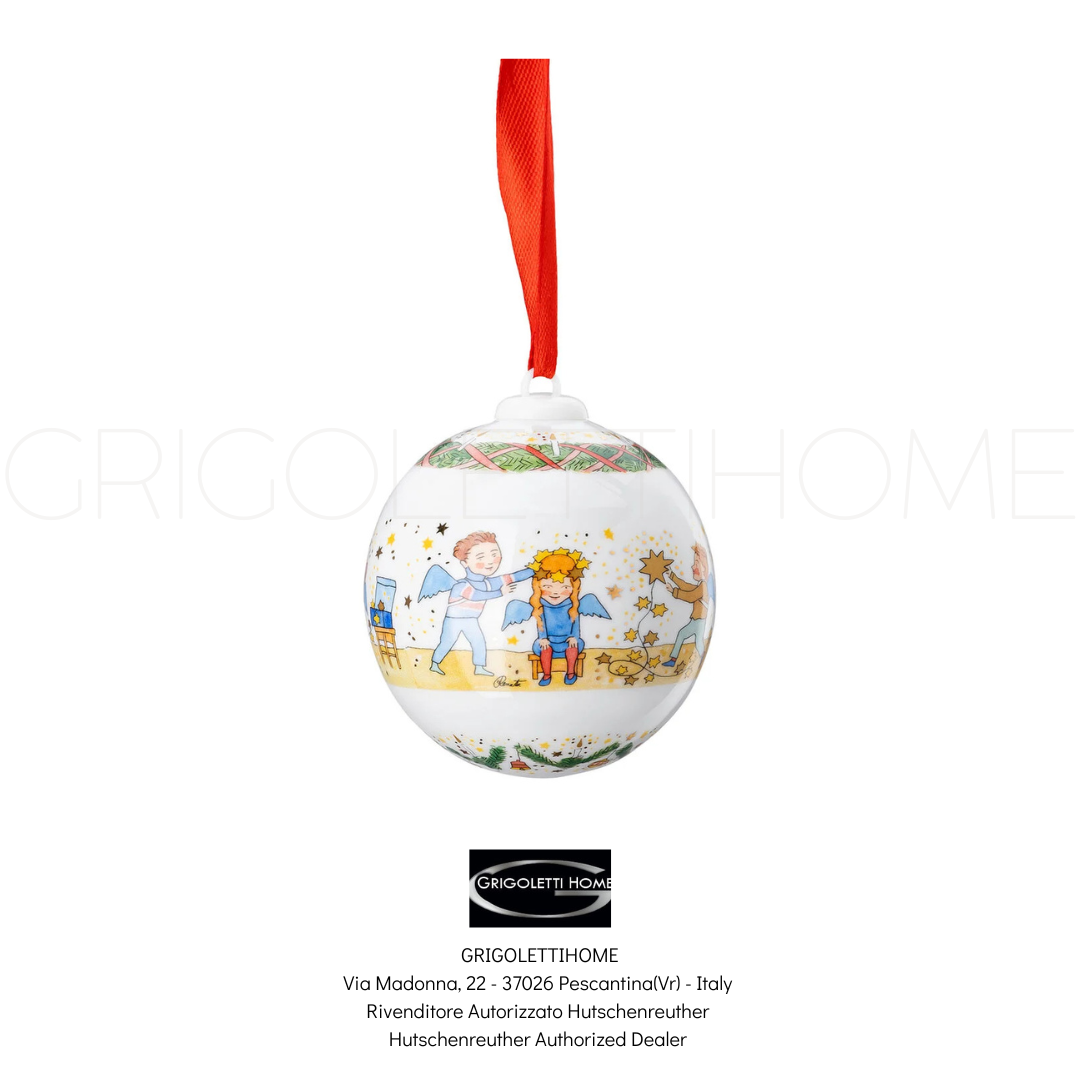 Hutschenreuther - Natale 2024 - Sfera/Pallina Porcellana da collezione 2024