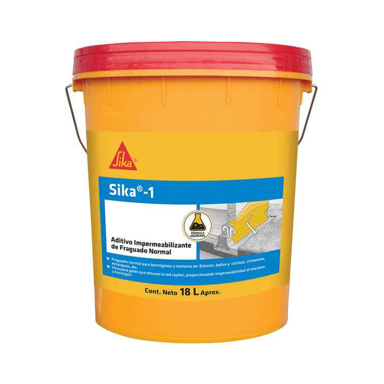 Additivo idrofugo per malte Sika-1 tanica 5 kg