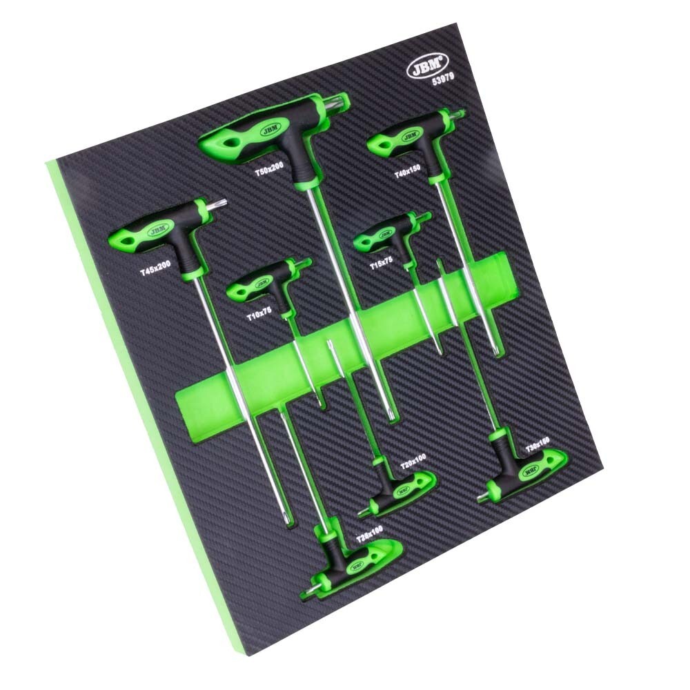JBM 53979 SET DI 8 CACCIAVITI TORX A "T"