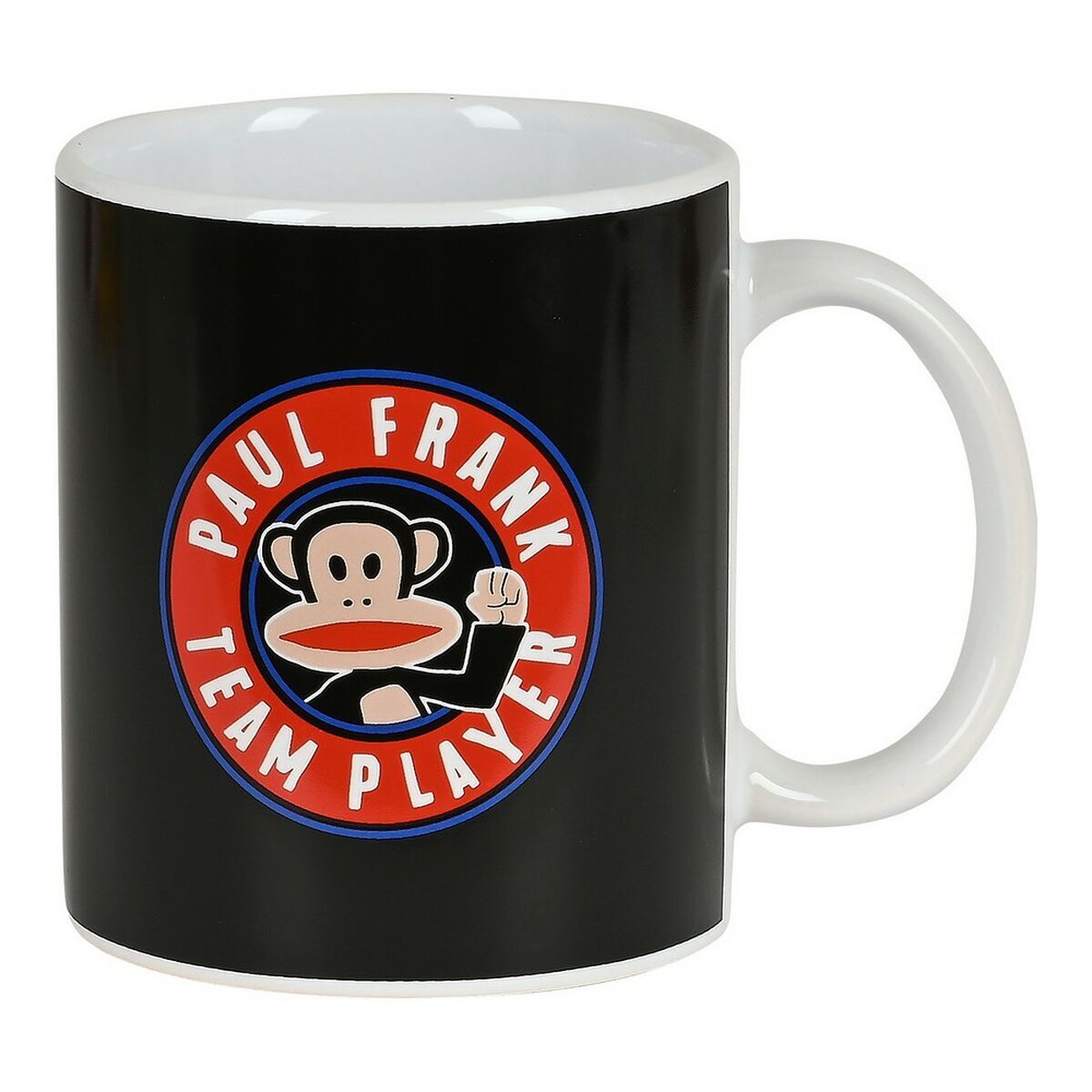 Tazza Mug Paul Frank Team player Ceramica Nero [350 ml]