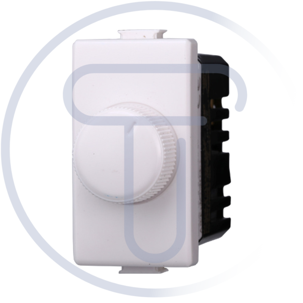 Modulo dimmer 100-1000W ON/OFF, serie Space, bianco, compatibile BTicino Living