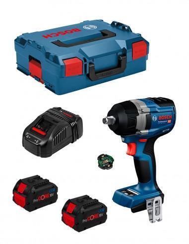 Avvitatore a massa battente BOSCH GDS 18V-750 C (2 x 8,0 Ah ProCORE + GAL1880CV