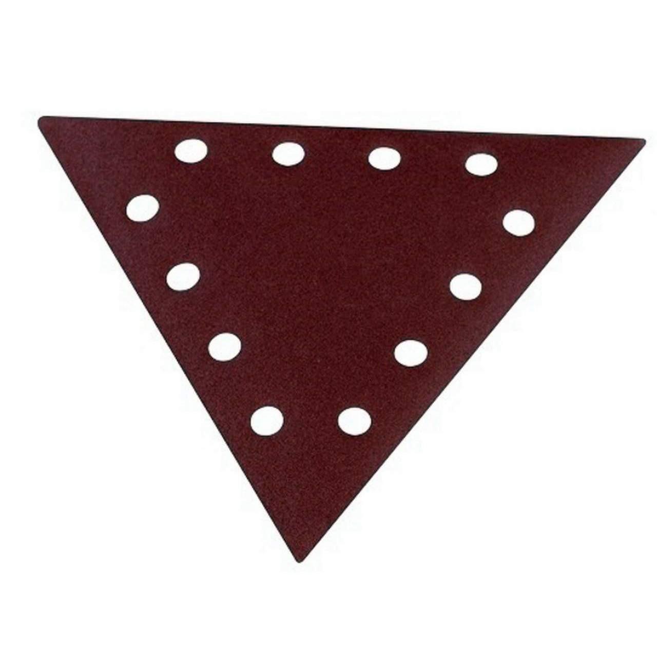 Kit 10 triangoli abrasivi grana 180 280x280x280mm levigatrici da muro Scheppach