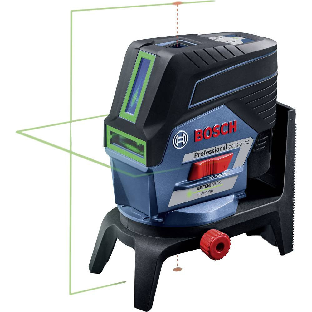 Bosch Professional GCL2-50 CG+RM2 Laser a punti e linee autolivellante Raggio