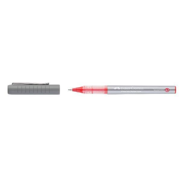 CF12 ROLLER FREE FINE 0.7 ROSSO FABER CASTELL