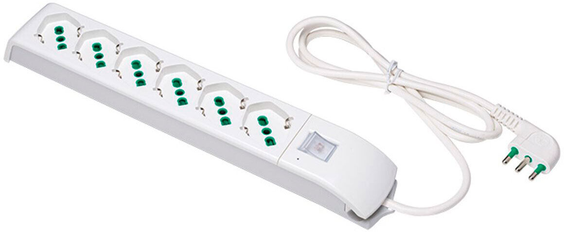 PRESA FME MULTIPRESA 410240 6U+INTERRUTTORE B