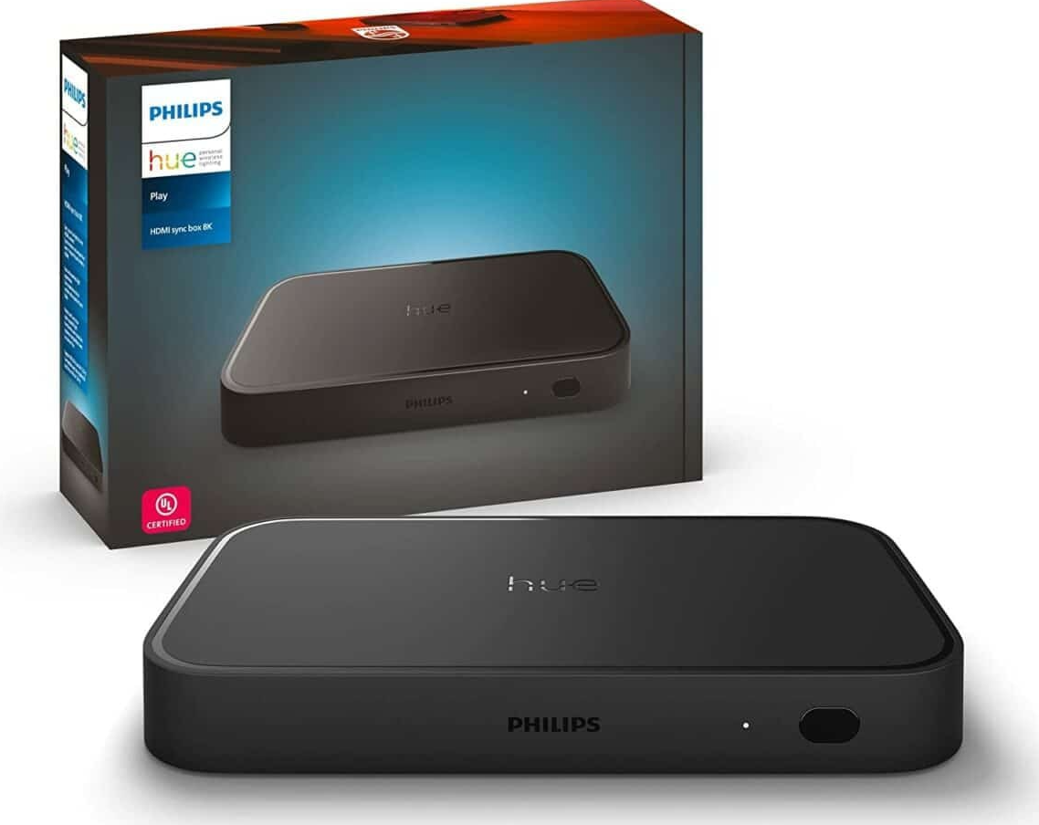 Play HDMI Sync Box 8K Philips Hue con 4 prese HDMI 2.1 nero - 45866600